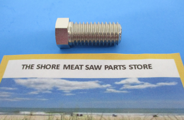Rear Threaded Insert for Hollymatic Super 54 Patty Machine. Replaces 2095